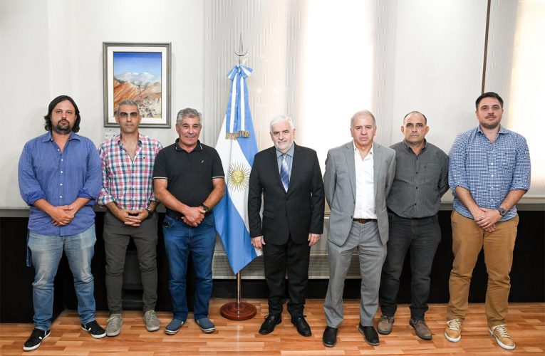 El concejal Román Gutiérrez se reunió con el Ministro de Agricultura